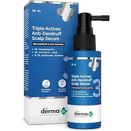 The Derma Co. Triple Actives Anti-Dandruff Scalp Serum (50 ml) Power of 3 Actives | Fights Dandruff & Flakes | Soothes Itchiness & Irritation | Defends Against Recurrence-picture-12