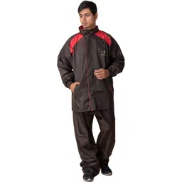 the dry cape Colorblock Men Raincoat-picture-13