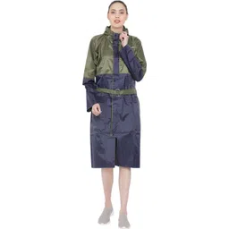 the dry cape Colorblock Women Raincoat-picture-13