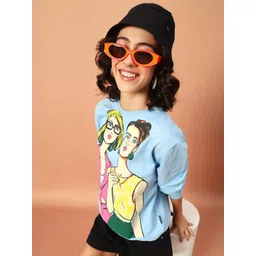 The Dry State Women Round Neck Long Sleeves Graphic Printed Sweatshirt-picture-11