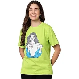 the dry state Women's Graphic Regular Fit T-Shirt-picture-29