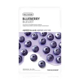 The Face Shop Real Nature Blueberry Face Mask - 1 Pc-picture-16