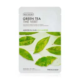 The Face Shop Real Nature Green Tea Face Mask - 1 Pc-picture-40