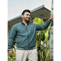 THE FASHION HUB Men Lightweight Bomber Jacket-picture-40