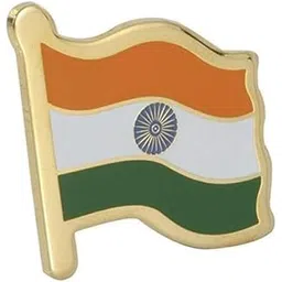 the flag company Brass Metal Indian Flag Badge with Pin | Lapel Pin for Shirt, Coat & Dress | National Flag Brooch | Pack of 1-picture-11