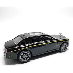 The Flyers Bay 1:32 Scale DieCast Metal Pull-Back Action Openable Doors, Lights and Music Rolls-Royce Phantom Premium Car Toy for Kids Realistic Miniature Model Gift 2+yrs Girls Boys Available (Black)-picture-38