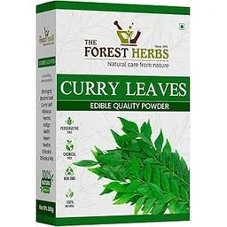 The Forest Herbs Natural Care From Nature 100% Curry Leaves Powder 200Gms (Sun Dried & Stemless) for Strong and Shiny Hair Growth-picture-47