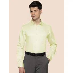 The Formal Club Light Lemon Comfort Fit Shirt-picture-11