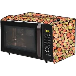 The Furnishing Tree microwave oven cover Suitable for Faber 29 Liters Solo FMW Instacook 30C, Dustproof, Stain-Resistant, Cover Size WxDxH in CM- (53.34x48.26x33.02), Abstract Pattern Multi Color-picture-11