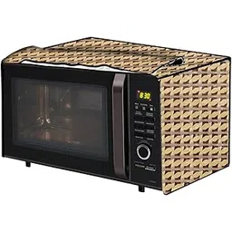 The Furnishing Tree microwave oven cover Suitable for Koryo 20 Liters Convection KMC2122IAM, Dustproof, Stain-Resistant, Cover Size WxDxH in CM- (43.48x30.48x25.4), Symmetric Pattern Beige-picture-15