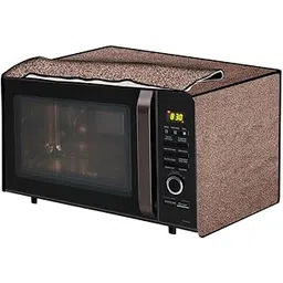 The Furnishing Tree PVC Waterproof Microwave Oven Cover Compatible for LG 32 L Convection MC3286BLT Sand Pattern Brown-picture-11