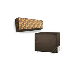 The Furnishing Tree Beige Plastic Air Conditioner Cover-picture-20