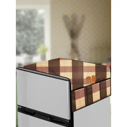 The Furnishing Tree Beige Plastic Refrigerator Cover-picture-22