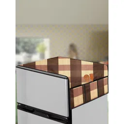 The Furnishing Tree Beige Printed Air Conditioner Cover-picture-36