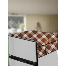 The Furnishing Tree Beige Printed Air Conditioner Cover-picture-37