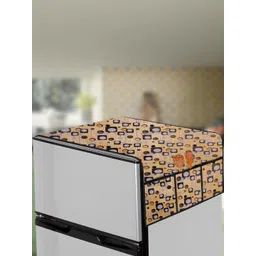The Furnishing Tree Beige Printed Air Conditioner Cover-picture-22
