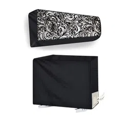 The Furnishing Tree Black Plastic Air Conditioner Cover-picture-37