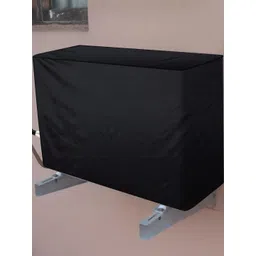 The Furnishing Tree Black Plastic Air Conditioner Cover image 4