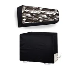 The Furnishing Tree Black Printed Air Conditioner Cover-picture-22