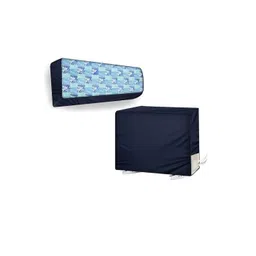 The Furnishing Tree Black Printed Air Conditioner Cover-picture-35