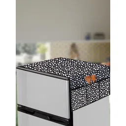 The Furnishing Tree Black Printed Air Conditioner Cover-picture-32