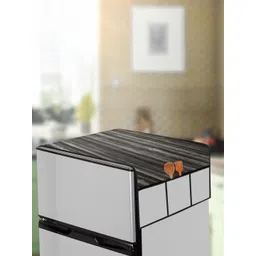 The Furnishing Tree Black Printed Air Conditioner Cover-picture-40