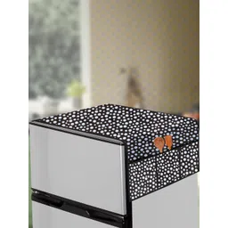 The Furnishing Tree Black Printed Air Conditioner Cover-picture-27