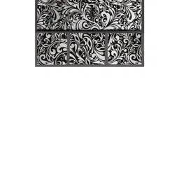 The Furnishing Tree Black Printed Refrigerator Cover image 5