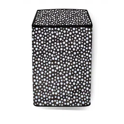The Furnishing Tree Black Printed Washing Machine Cover-picture-21