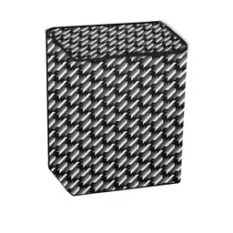 The Furnishing Tree Black Printed Washing Machine Cover image 5