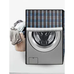 The Furnishing Tree Black Printed Washing Machine Cover image 3