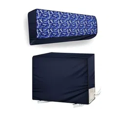 The Furnishing Tree Blue Plastic Air Conditioner Cover-picture-25
