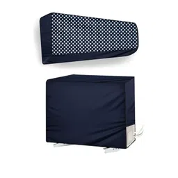 The Furnishing Tree Blue Plastic Air Conditioner Cover-picture-15