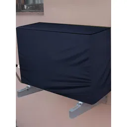 The Furnishing Tree Blue Plastic Air Conditioner Cover image 2