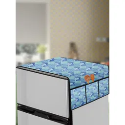 The Furnishing Tree Blue Printed Air Conditioner Cover-picture-17