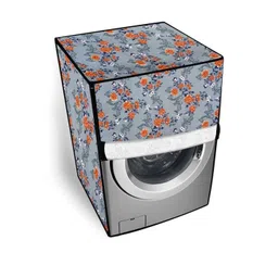 The Furnishing Tree Blue Printed Washing Machine Cover-picture-24