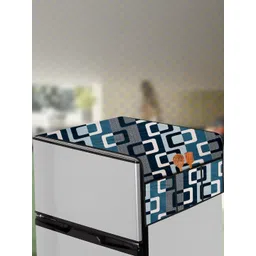 The Furnishing Tree Blue PVC Air Conditioner Cover-picture-40