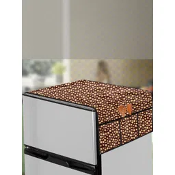 The Furnishing Tree Brown Plastic Refrigerator Cover-picture-19
