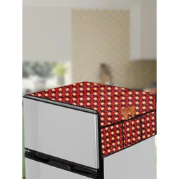 The Furnishing Tree Brown Plastic Refrigerator Cover-picture-39