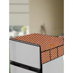 The Furnishing Tree Brown Plastic Refrigerator Cover-picture-37