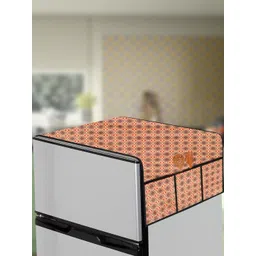 The Furnishing Tree Brown Plastic Refrigerator Cover-picture-37