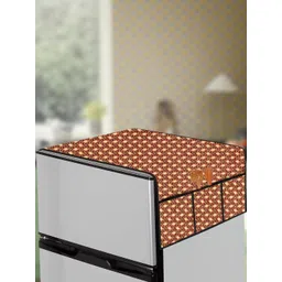The Furnishing Tree Brown Plastic Refrigerator Cover-picture-34
