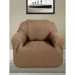 The Furnishing Tree Brown Polyester Sofa Covers With Arms-picture-23