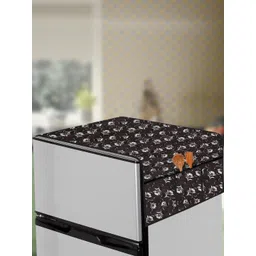 The Furnishing Tree Brown Printed Refrigerator Cover-picture-10