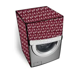 The Furnishing Tree Brown Printed Washing Machine Cover-picture-31