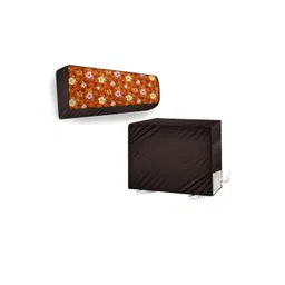 The Furnishing Tree Coffee Brown Plastic Air Conditioner Cover-picture-16
