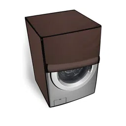 The Furnishing Tree Coffee Brown Plastic Washing Machine Cover-picture-37