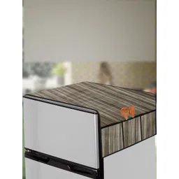 The Furnishing Tree Coffee Brown Printed Air Conditioner Cover-picture-21