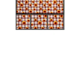 The Furnishing Tree Coffee Brown Printed Refrigerator Cover image 3