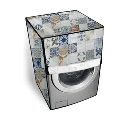 The Furnishing Tree Cream Printed Washing Machine Cover-picture-27